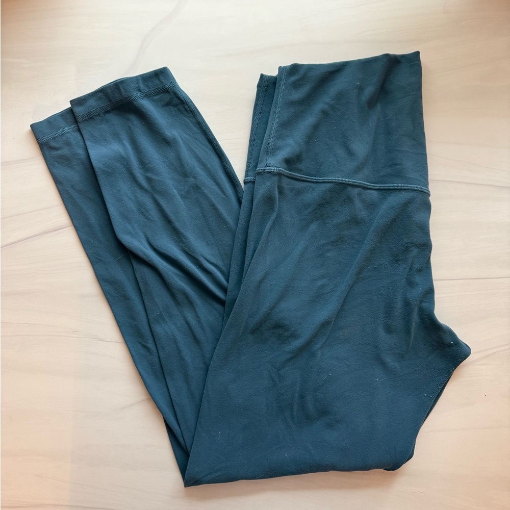 blue lululemon aligns